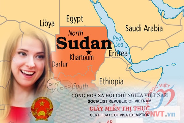 miễn thị thực 5 năm cho người Sudan