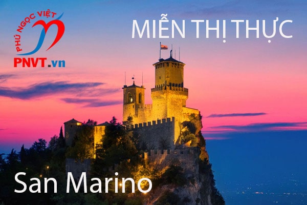 xin giấy miễn thị thực 5 năm cho người San Marino