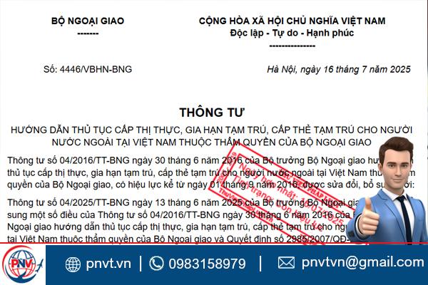 Văn bản 4446/VBHN-BNG